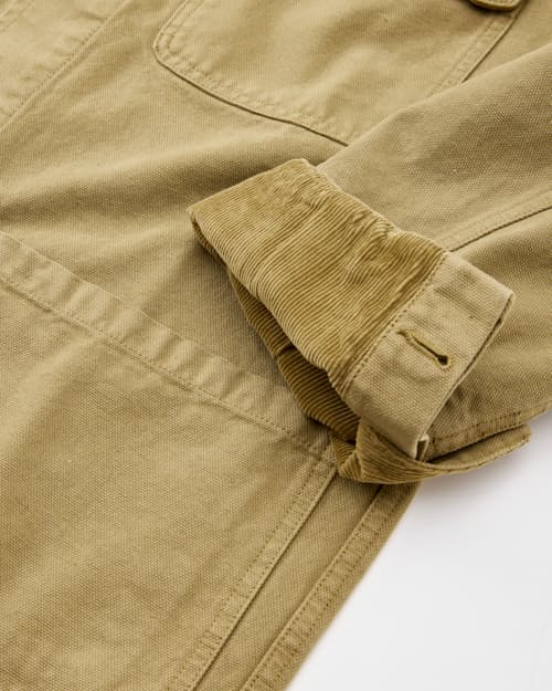 laydown detail image of Journey Canvas Chore Coat