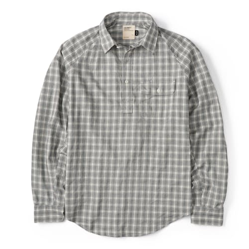 laydown image of Work Pop Over Shirt