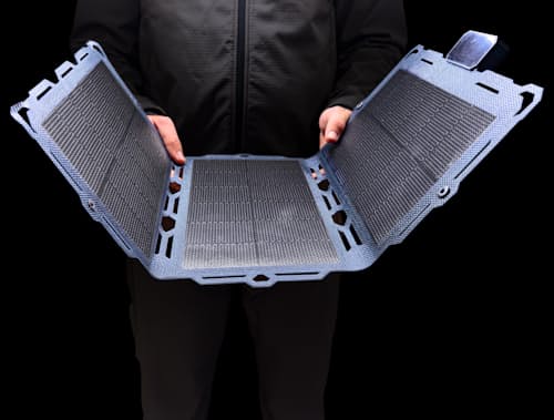 lifestyle image of Spectre 18W Folding Solar Charger