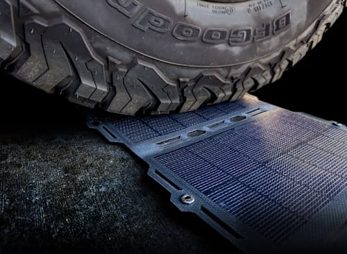lifestyle image of Spectre 18W Folding Solar Charger