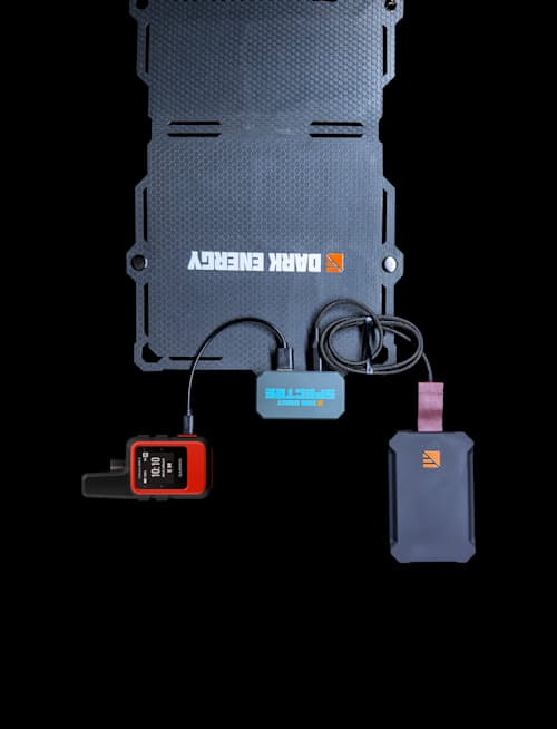 lifestyle image of Spectre 18W Folding Solar Charger