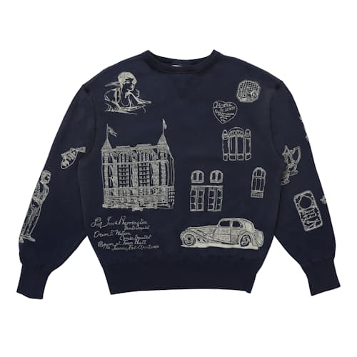 laydown image of Hotel Crewneck