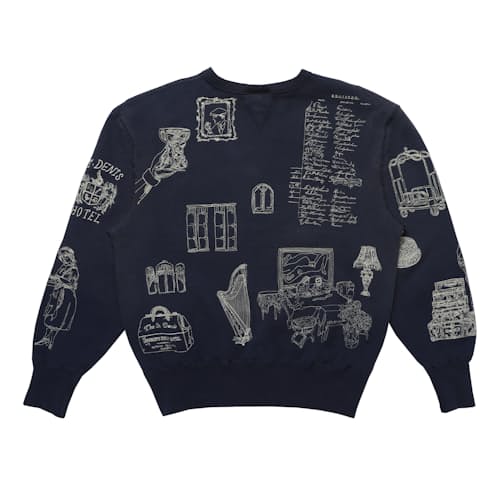 laydown image of Hotel Crewneck