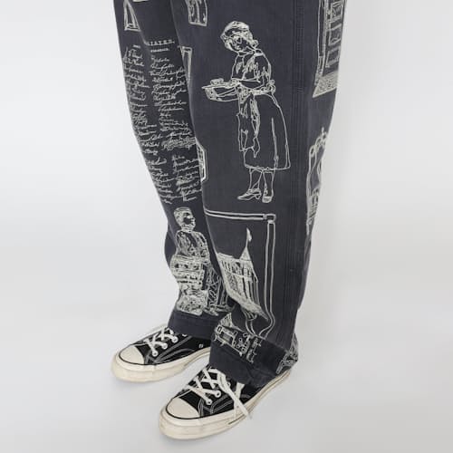 on model image of Hotel Pant