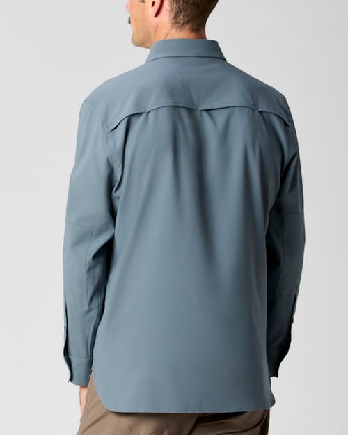 lifestyle image of UPF Passport Shirt