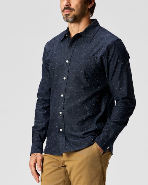 on model image of The Architect Shirt