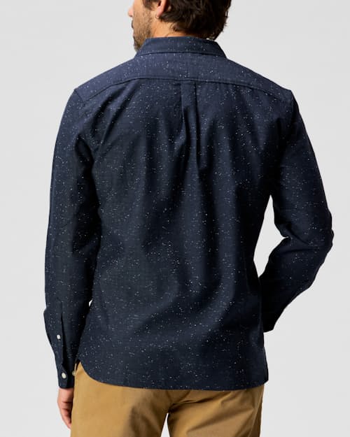 on model image of The Architect Shirt