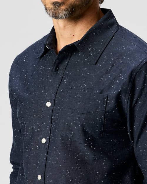 on model image of The Architect Shirt