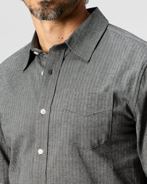 on model image of The Architect Shirt