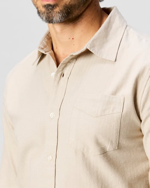 on model image of The Architect Shirt