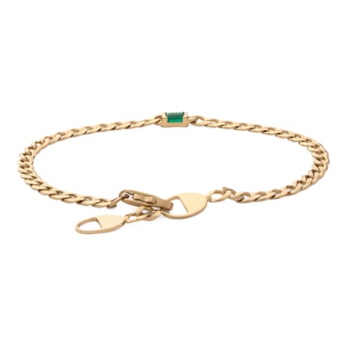 laydown image of Women's Lyra Chain Bracelet