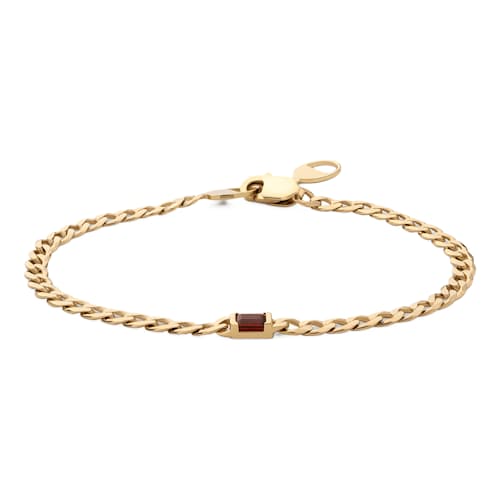 laydown image of Women's Lyra Chain Bracelet