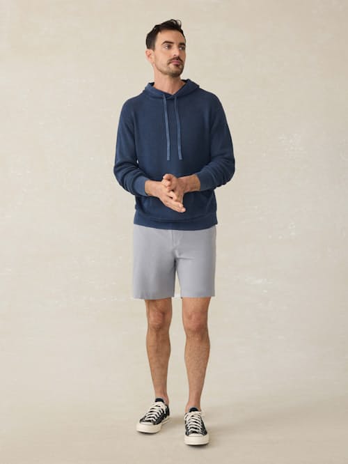 on model image of All Day 4-Way Stretch Shorts - 7"