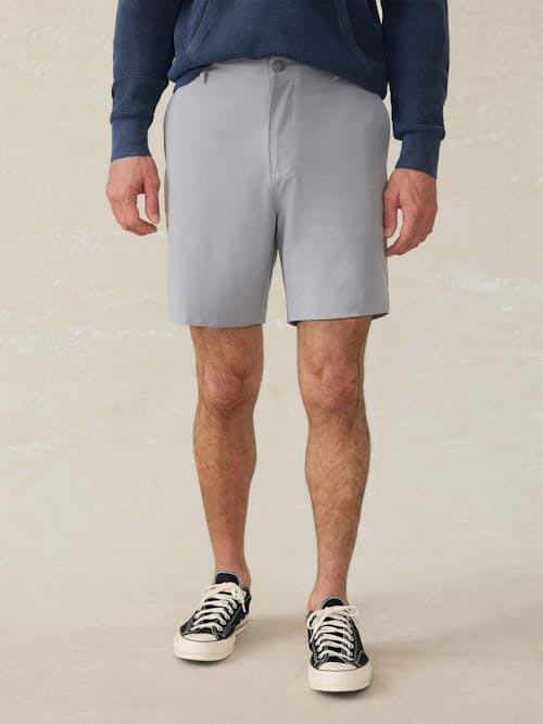 on model image of All Day 4-Way Stretch Shorts - 7"