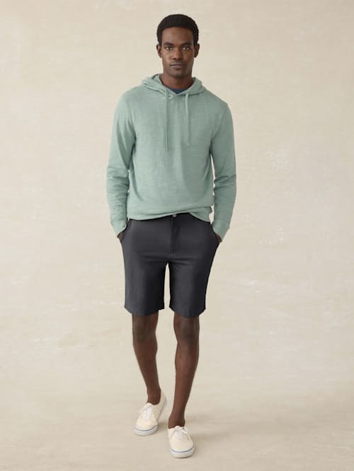 on model image of All Day 4-Way Stretch Shorts - 9"