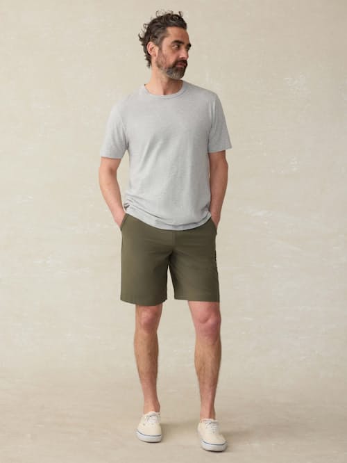 lifestyle image of All Day 4-Way Stretch Shorts - 9"