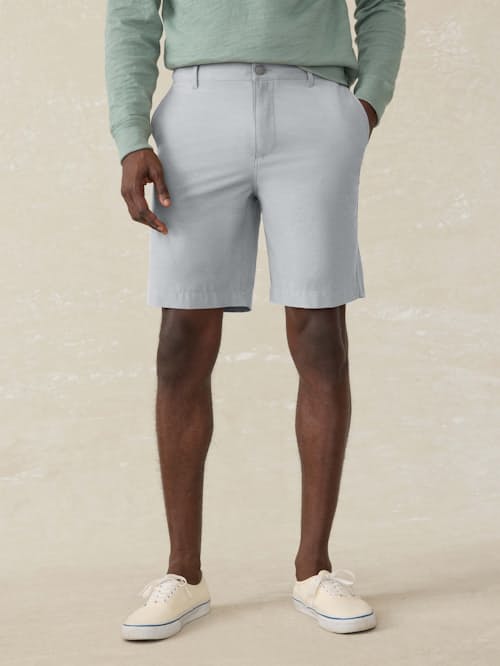 on model image of All Day 4-Way Stretch Shorts - 9"