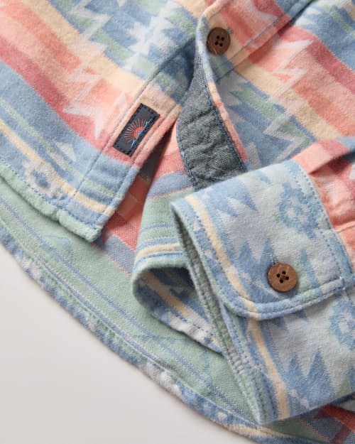 laydown detail image of Doug Goodfeather Canyon Overshirt