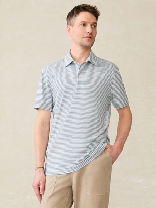 on model image of Movement Polo