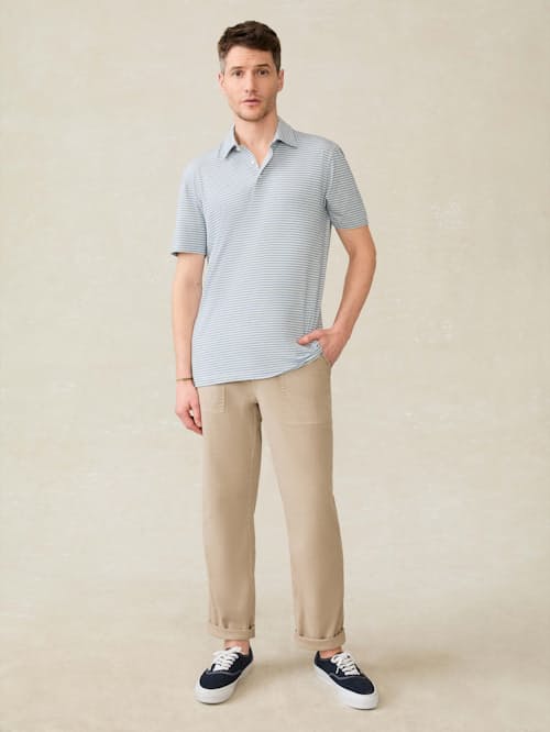 on model image of Movement Polo