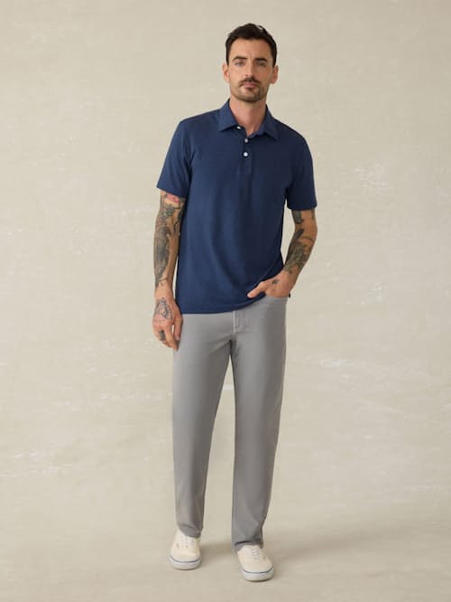 on model image of Movement Polo