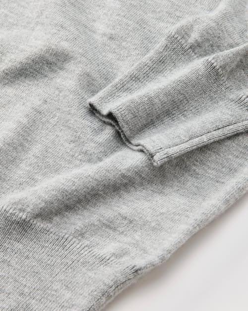 laydown detail image of Movement Quarter Zip Sweater