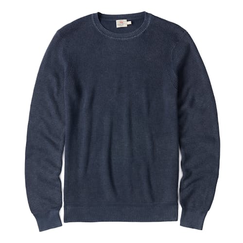 laydown image of Sunwashed Crewneck Sweater