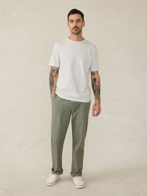 on model image of Sunwashed T-Shirt