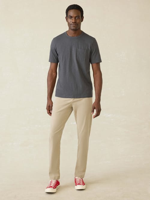 on model image of Sunwashed Pocket T-Shirt