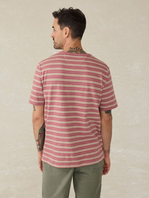 on model image of Sunwashed T-Shirt