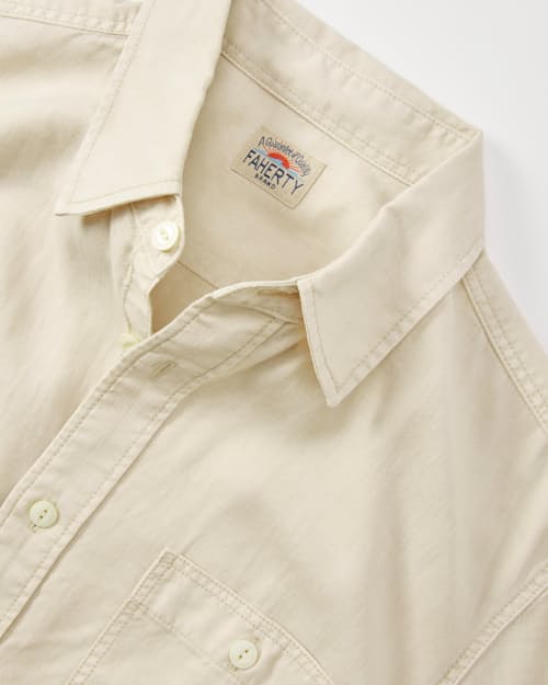laydown detail image of Tried and True Chambray Shirt
