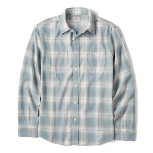 laydown image of Tried and True Chambray Shirt
