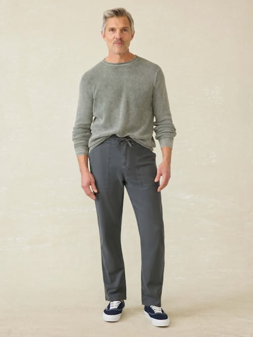 on model image of Dune Utility Pant