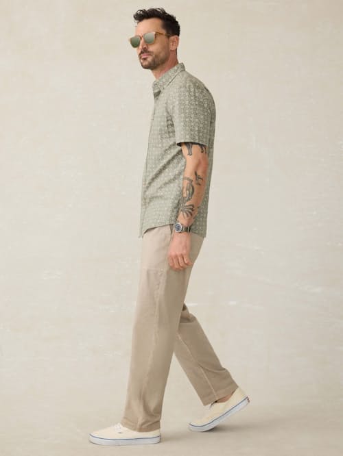 on model image of Dune Utility Pant
