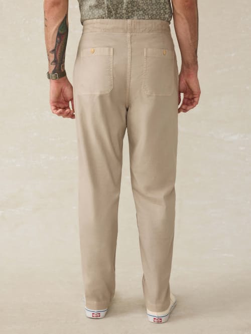 on model image of Dune Utility Pant