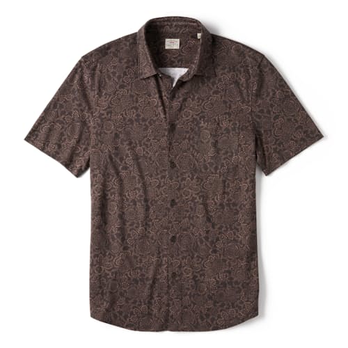 laydown image of Hermosa Short Sleeve Shirt