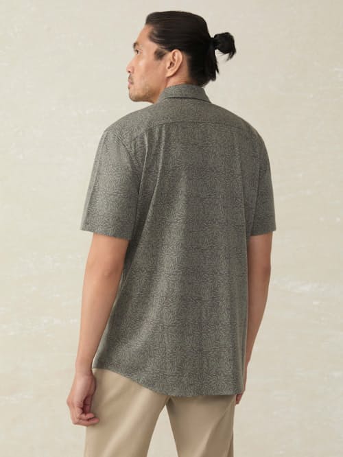 on model image of Hermosa Short Sleeve Shirt