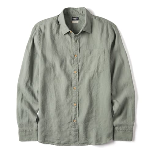 laydown image of Laguna Linen Shirt