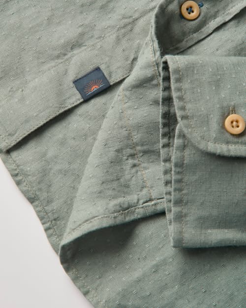 laydown detail image of Laguna Linen Shirt