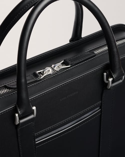 laydown detail image of Palissy Briefcase