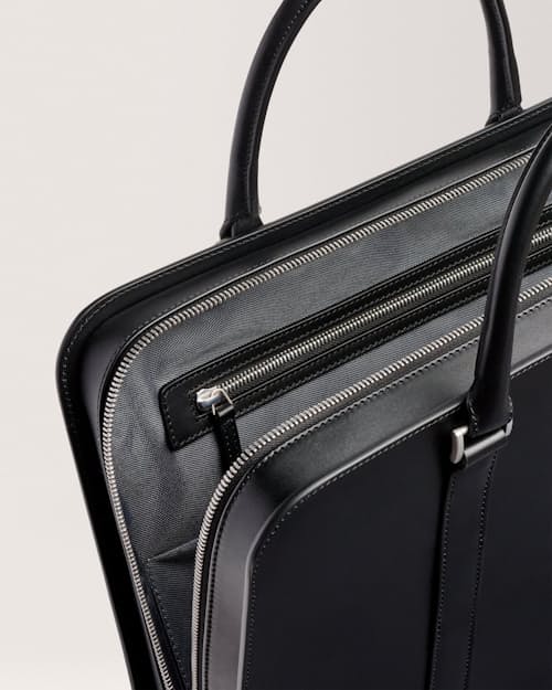 laydown detail image of Palissy Briefcase