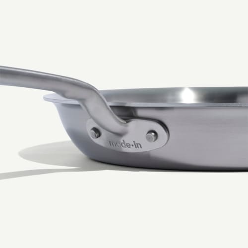 laydown detail image of 10" Stainless Clad Frying Pan