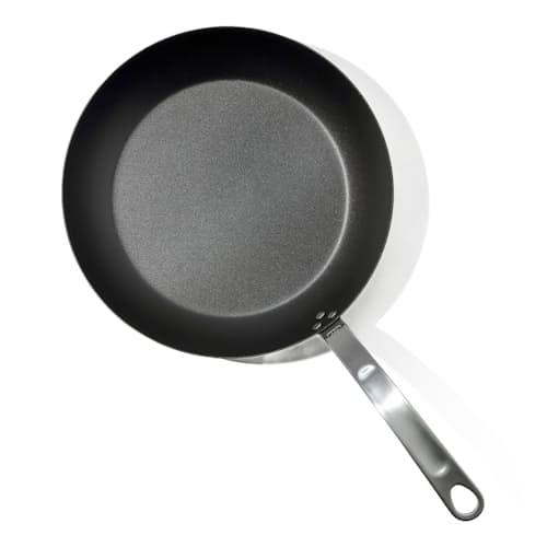 laydown image of 12" Carbon Steel Frying Pan