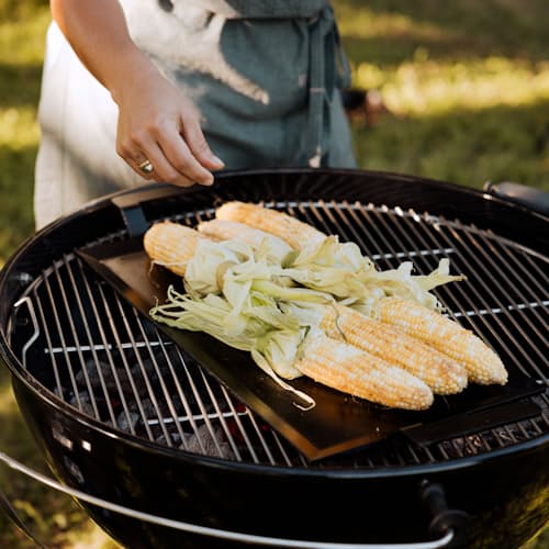 lifestyle image of Carbon Steel Griddle