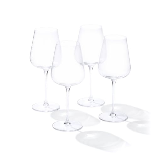 laydown image of White Wine Glasses - Set of 4
