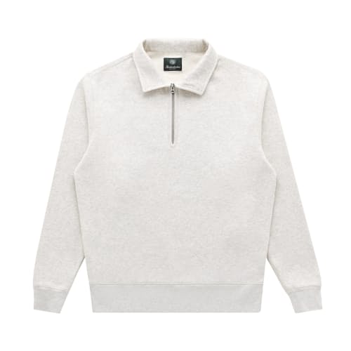 laydown image of 50's Quarter Zip Sweatshirt