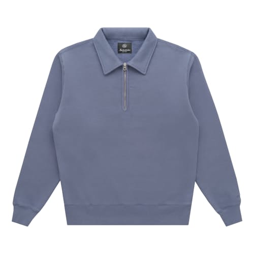 laydown image of 50's Quarter Zip Sweatshirt