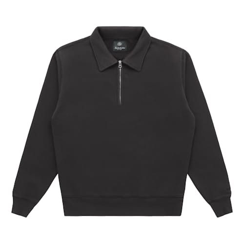 laydown image of 50's Quarter Zip Sweatshirt