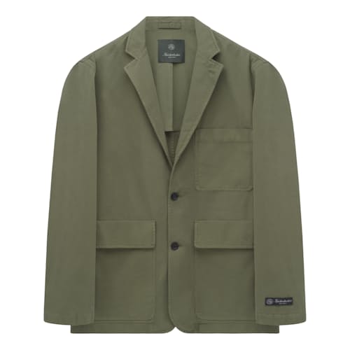 laydown image of Lane Cotton Twill Blazer