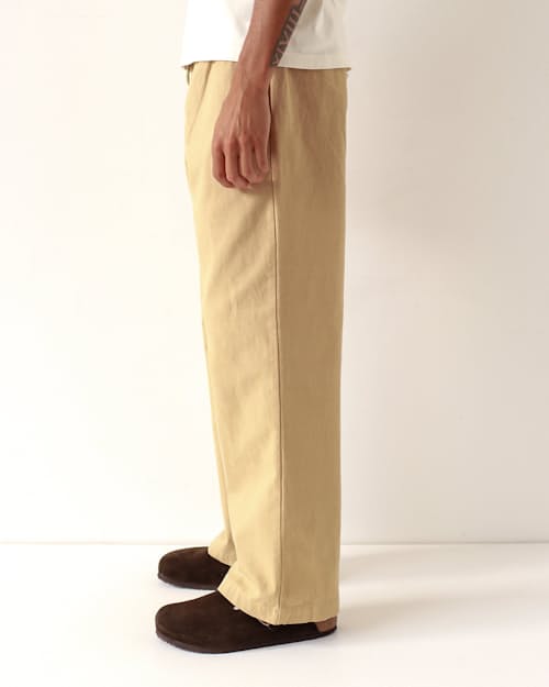 on model image of Panama Twill House Trouser